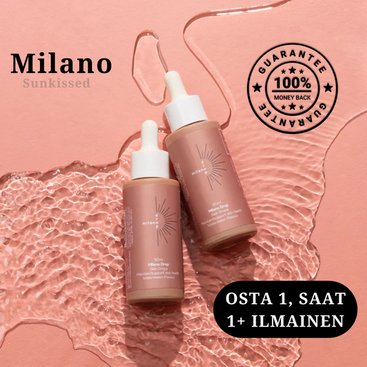 Milano Drops – Nopea tapa säteilevään rusketukseen